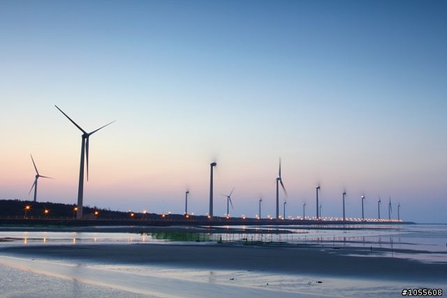 今天高美溼地好美