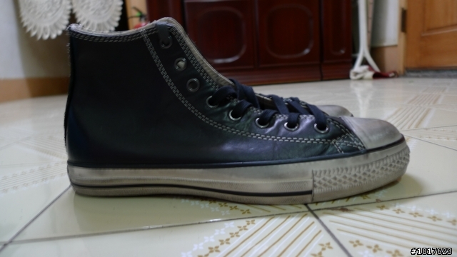 Converse John Varvatos All Star 黑真皮高桶聯名款