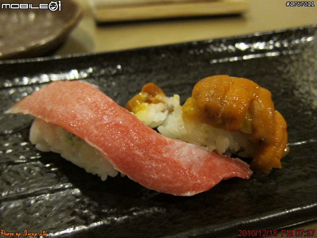 桃園-櫻之居~握壽司套餐 2010/12/18