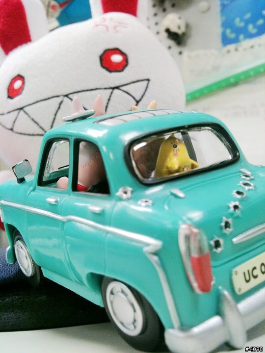 監獄兔 精緻模型迴力車 - 逃亡者號