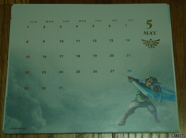 【開箱分享】任天堂CLUB 金會員專屬2011桌曆