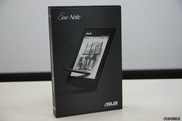 [分享] ASUS華碩Eee Note電子筆記本簡單開箱