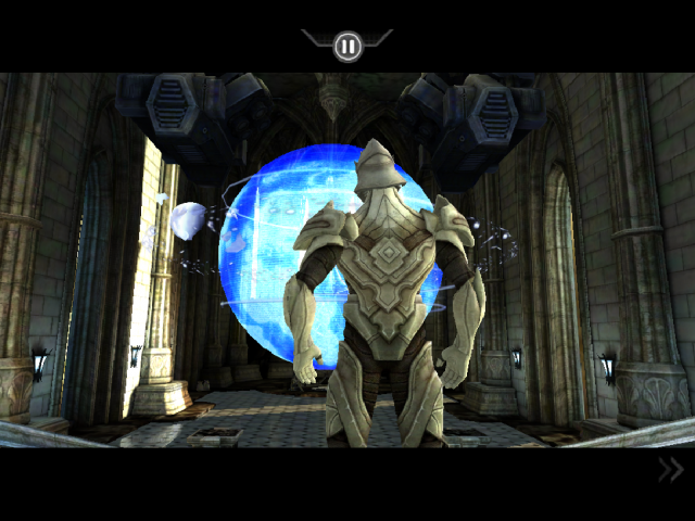 [分享]新版Infinity Blade,給你最好的裝備,讓你直接打lv200的魔王,不喜勿入!