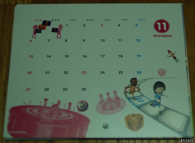 【開箱分享】任天堂CLUB 金會員專屬2011桌曆