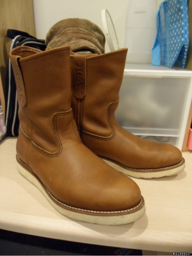 高雄漢神地下樓美壽多換底Red Wing 866,Vibram白底一年後