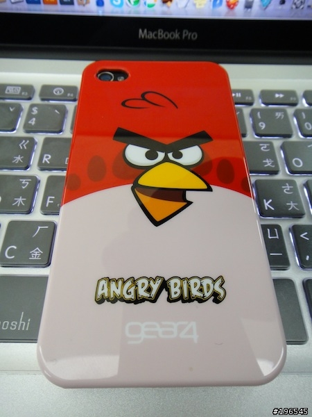iPhone4 Angry Birds 保護殼。（新增龜裂照）廠商來電