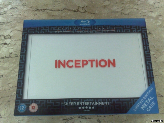 【全面啟動/INCEPTION】英國限量版簡易開箱