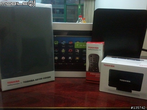 Toshiba AS100(Folio) 簡單開箱