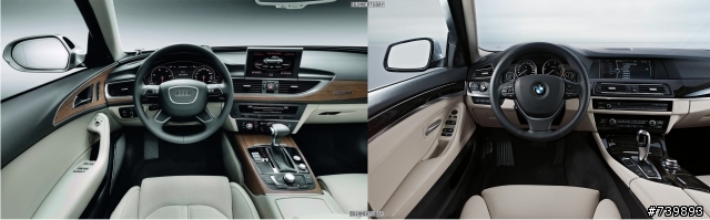 New Audi A6 vs. BMW 5 Series