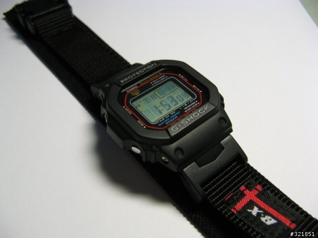 入手~小鹿社尼龍錶帶於CASIO G-Shock GW-M5600