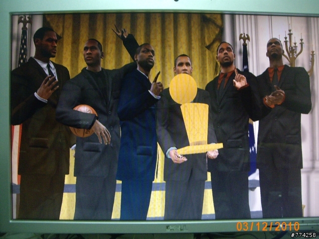 [NBA 2K11] I am the Champion之歐巴馬現身