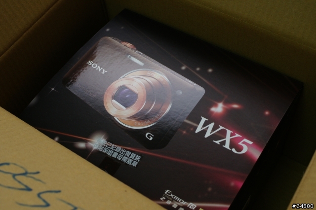 [開箱分享] SONY  WX5  美又有型的隨身機~