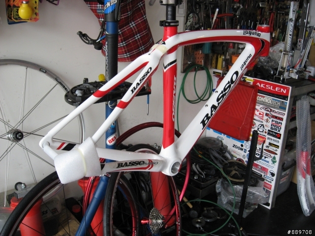 我的第一部組裝公路車BASSO Laguna