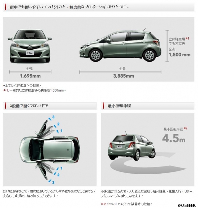 (12月22日)日本發表2011年 Yaris Vitz
