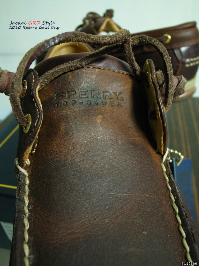 [開箱]經典帆船鞋Sperry Top-Sider Gold Cup 2-Eye Boat Shoe