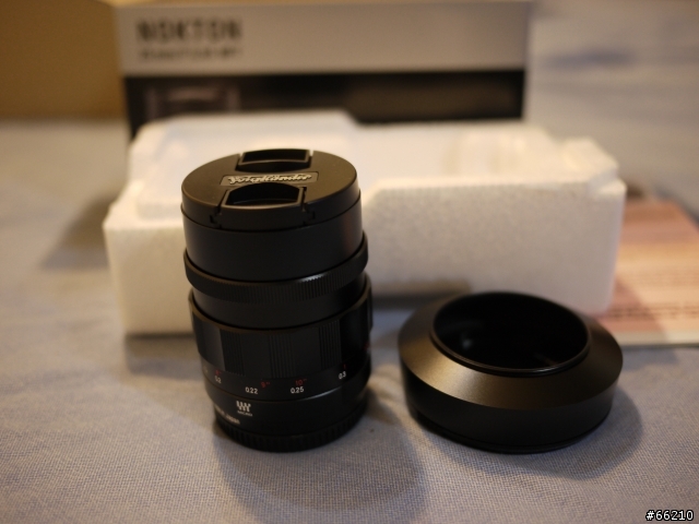 [開箱]等待好幾個月之後！終於！！福輪達25mm/0.95 FOR M43！！燒喔～