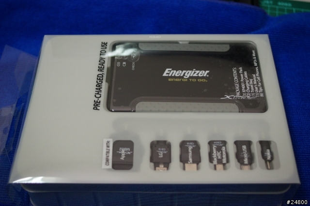 [開箱分享] Energizer XPAL XP4001 雙USB外接式移動電源