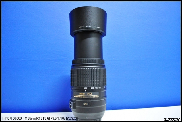 買了新鏡頭55-300