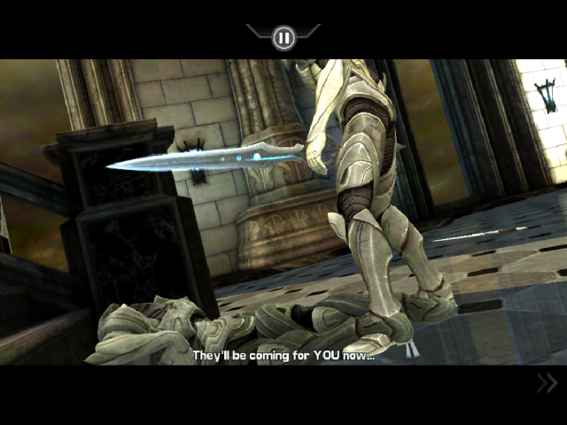 [分享]新版Infinity Blade,給你最好的裝備,讓你直接打lv200的魔王,不喜勿入!