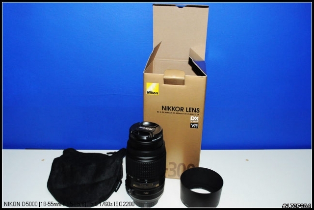 買了新鏡頭55-300