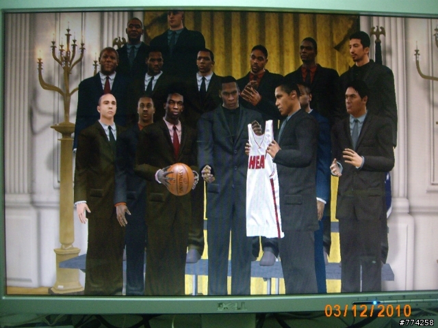 [NBA 2K11] I am the Champion之歐巴馬現身