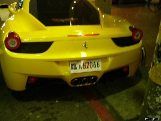 那個綠X雷的夜晚,LP560-4和458(red and yellow)