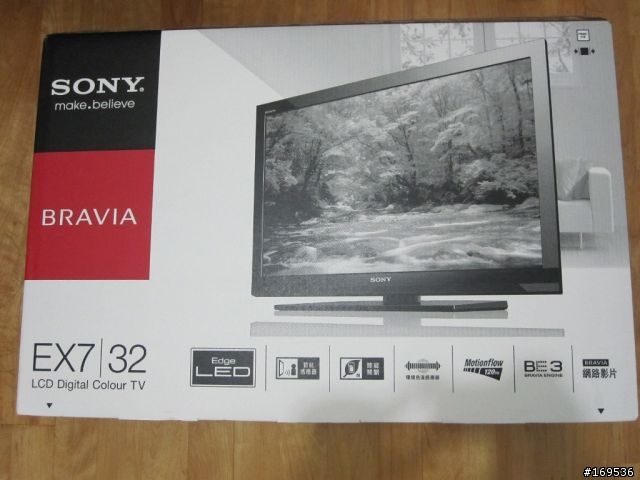 SONY BRAVIA KDL-32EX710 不專業開箱文
