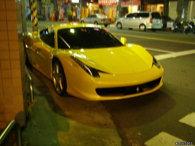 那個綠X雷的夜晚,LP560-4和458(red and yellow)