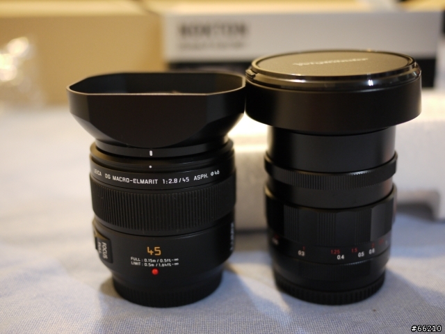 [開箱]等待好幾個月之後！終於！！福輪達25mm/0.95 FOR M43！！燒喔～