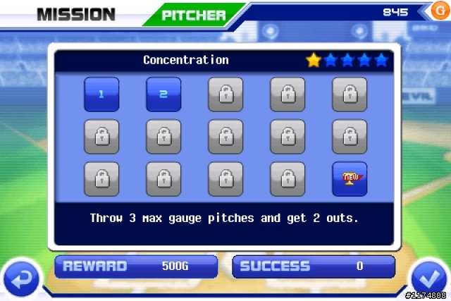 Baseball Superstars 2011 任務請教