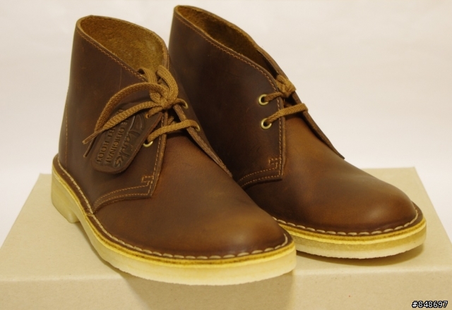 [開箱] 女生版 Clarks Original Desert Boot Beeswax 蜜蠟色
