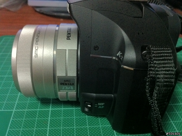 PENTAX DA 35mm F2.4 銀色