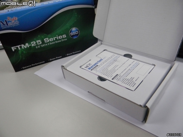 (憶正存儲)Memoright FTM-25 60GB 2.5” SATA II SSD