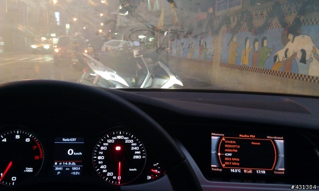 小弟的audi A4 B8又掛啦