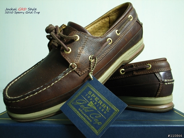 [開箱]經典帆船鞋Sperry Top-Sider Gold Cup 2-Eye Boat Shoe
