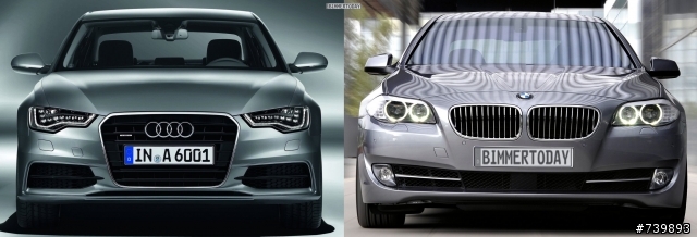 New Audi A6 vs. BMW 5 Series