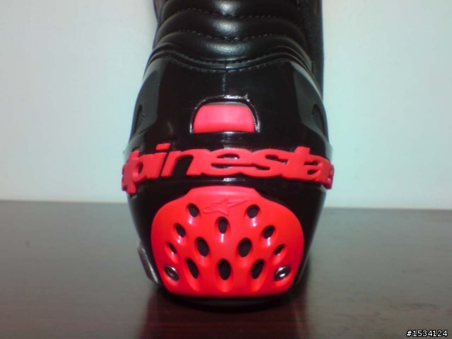 開箱 之第一發 Alpinestars 車靴  Supertech-R  黑紅  2010