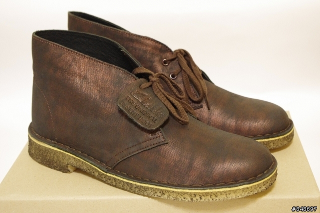 【開箱】Clarks Originals Desert Boot 沙漠靴 Copper 金屬銅色