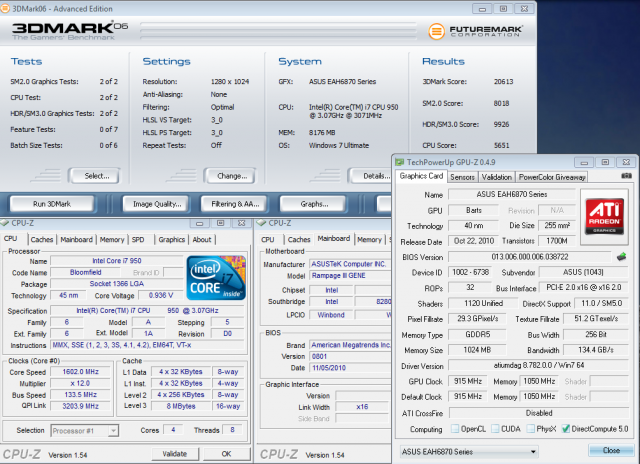 i7-950 ＆ EAH6870 ＆ Rampgae 武力全開 效能測試