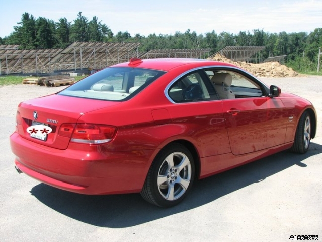 [分享] 北美 2010 328i xDrive coupe 紅色雙門