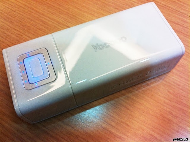 [簡單開箱]Yoobao YB-602 4800mAh移動電源