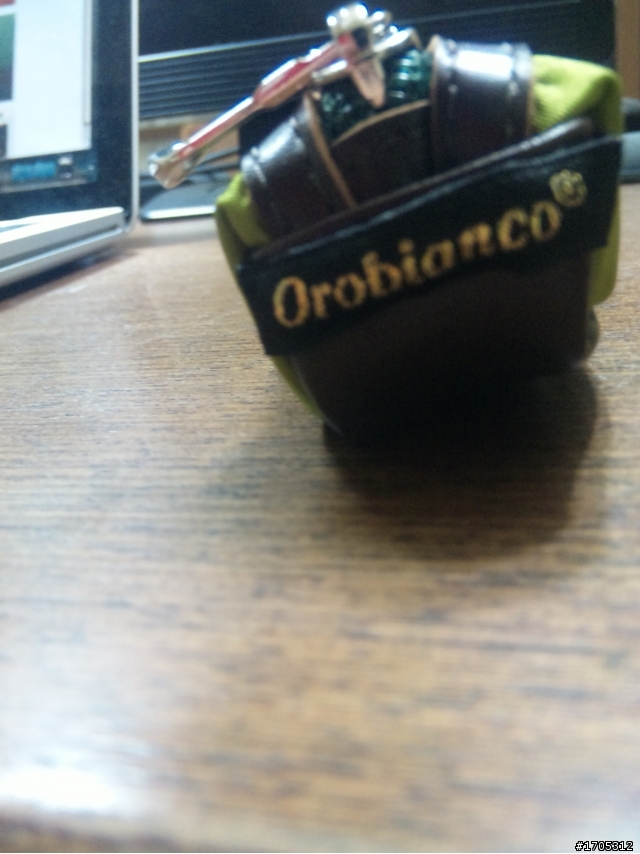 Orobianco綠色筆袋