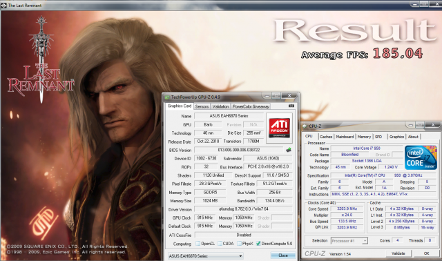 i7-950 ＆ EAH6870 ＆ Rampgae 武力全開 效能測試
