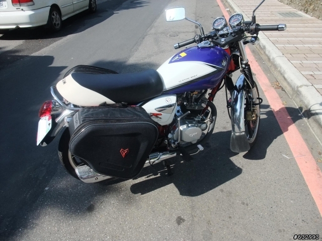 [白閃閃]野狼R150EFi牽車囉!!(12/17增馬鞍袋)