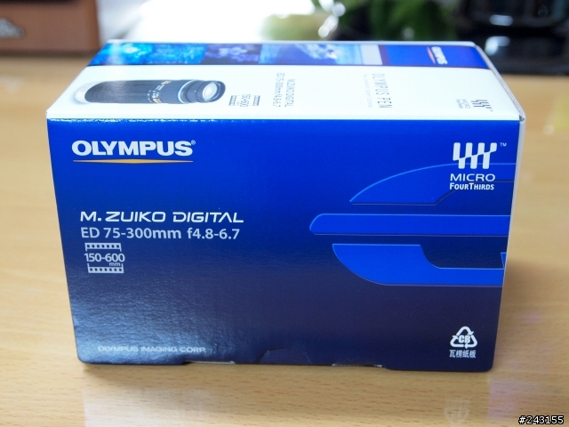 [開箱]OLYMPUS M.ZUIKO ED75-300mm f4.8-6.7