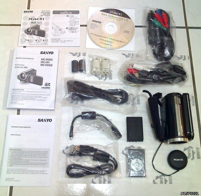 SANYO Xacti FH1 買了1年的開箱文