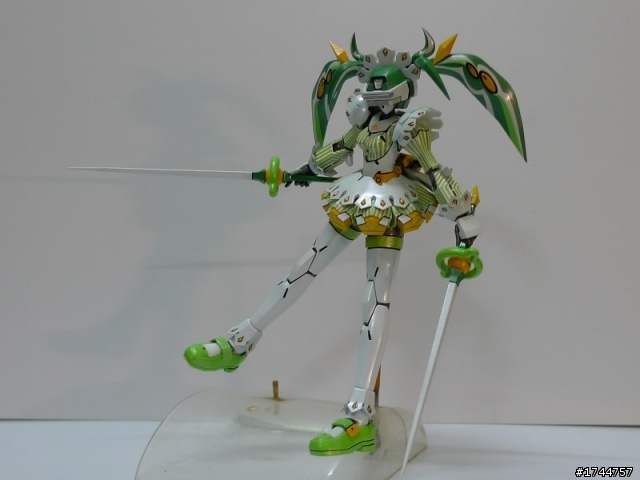 電腦戰機 1/100 飛燕女僕 萌葱白糸折鶴蘭