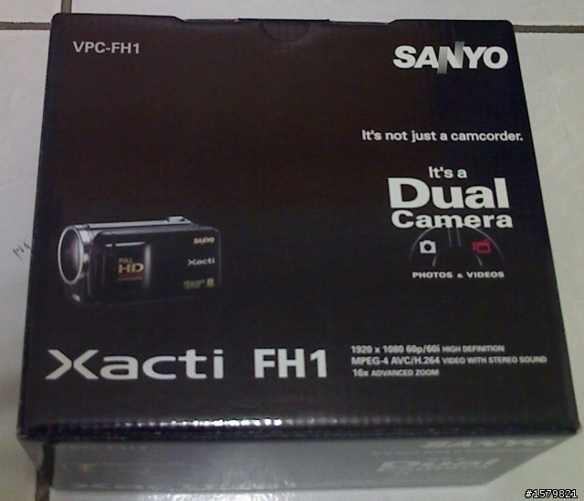 SANYO Xacti FH1 買了1年的開箱文