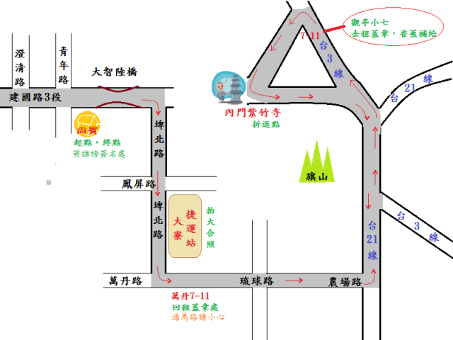 【義騎】民國100愛心百分百活動~照片放在首頁
