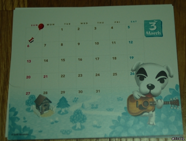【開箱分享】任天堂CLUB 金會員專屬2011桌曆